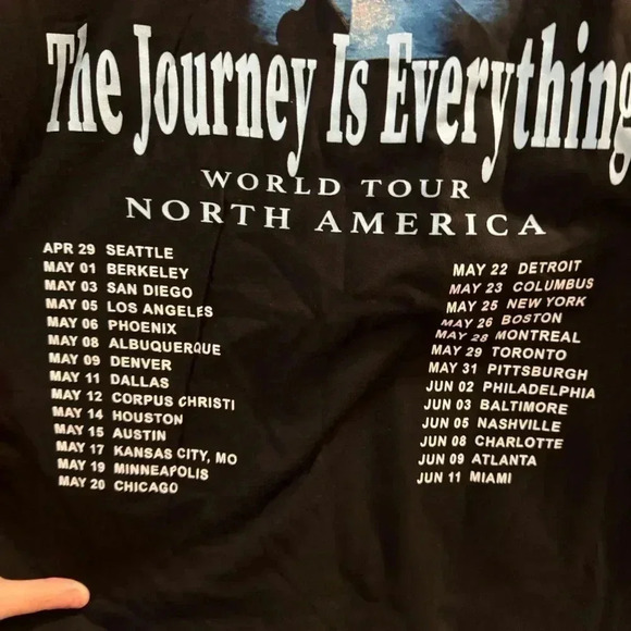 🆕️ Russ Ain't No Destination The Journey is Everything Tour Graphic Tee - Picture 3 of 6